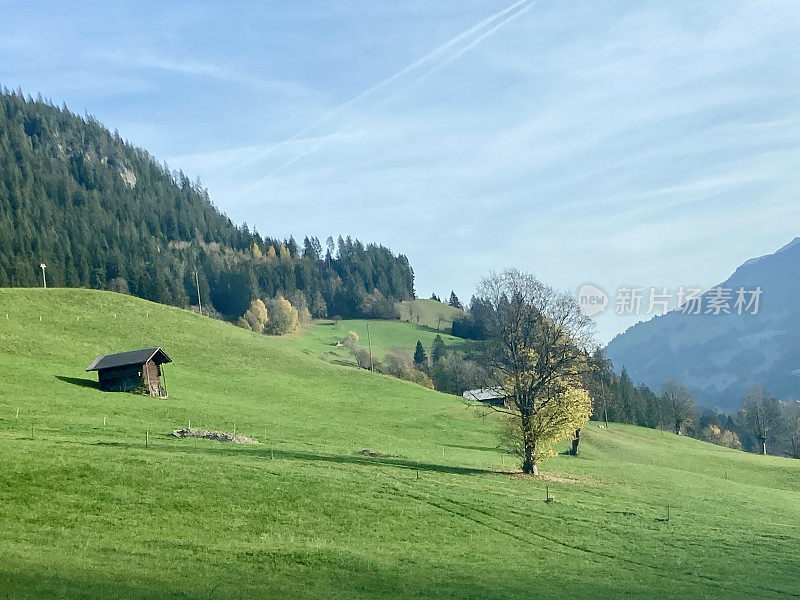 瑞士-伯尔尼州- Zwischenflüh村